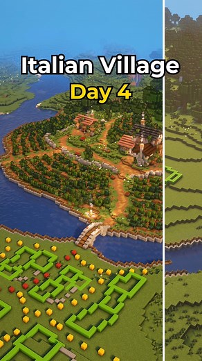 103K views · 2.5K reactions | Minecraft Italian Village - Day 4 #minecraft #minecraftbuilding #minecrafttutorial | Gorillo | Facebook