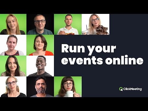 ClickMeeting – Online Virtual Events from 25 up to 10k People!