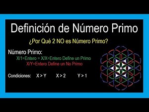 👍 Definición de Número Primo 👈