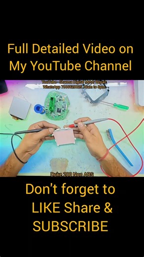 ktm Speedometer Repair #ktm #duke390 #duke200 #ktmlover #kawsaki