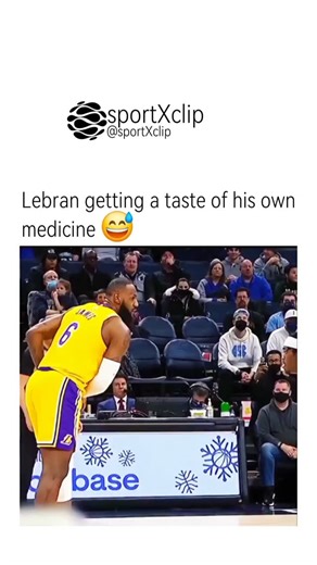 sportXclip on Instagram: "This hilarious reel captures a rare and ironic series of moments where LeBron James, often accused of "flopping" or exaggerating contact himself, gets a taste of his own medicine. The video features several clips of opponents like Patrick Beverley and Dillon Brooks using theatrical antics and dramatic reactions during their matchups against the "King." Seeing the usually composed LeBron look on in disbelief as his own tactics are turned against him adds a perfect layer 