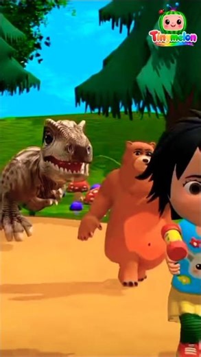 Dinosaur Hatching from Egg 🥚🦖 | Surprise Egg Song for Kids #shorts