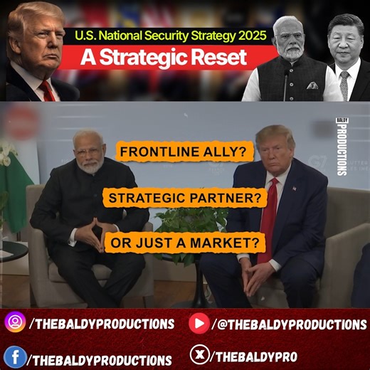 The U.S. National Security Strategy 2025 signals a quiet but important shift in how Washington views allies, competition, and global commitments. Where does India fit in this new framework and what does it mean for Pakistan’s strategic space? This explainer unpacks the NSS beyond headlines, focusing on economics, power, and regional balance. The implications may be subtler and more consequential than they appear. #USNationalSecurityStrategy #IndiaUSRelations #SouthAsiaGeopolitics #IndoPacific #G