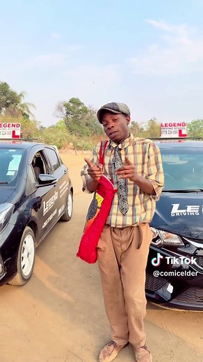 Comic Elder mudododo — Legend driving school Zimbabwe clip