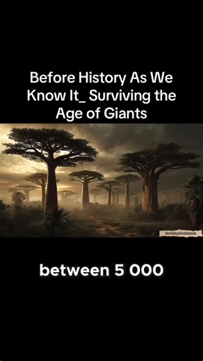 Surviving the Age of Giants: A Journey into Prehistory