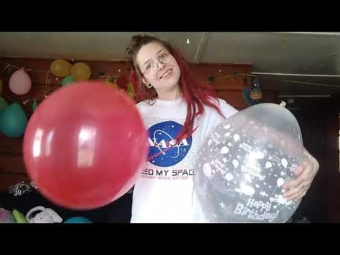 HUGE RED TUFTEX Queen Of Looners Big Balloon Blow To Pop | Looner POPPING BALLOONS B2P