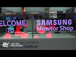 Samsung Transparent OLED Display - Abt CES 2016
