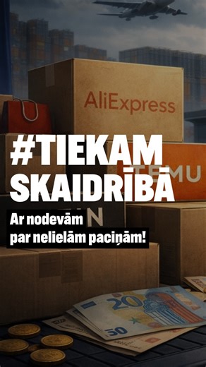LTV Ziņu dienests on Instagram: "Vairāk kā 12 miljoni sūtījumu dienā! Tik daudz nelielu paciņu no ārzemēm saņem Eiropas Savienības iedzīvotāji. Gadā tie ir vairāk kā 4,5miljardi sūtījumu, kas galvenokārt nāk no Ķīnas. Šoreiz #TiekamSkaidrībā ar nodevām par nelielām paciņām!"