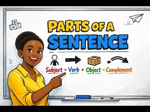 Parts of a Sentence Made Simple | Subject, Verb, Object & Complement