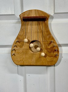 Handmade Door Harp | Door Chime | White Oak - Etsy