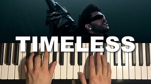 How To Play - The Weeknd - Timeless (Piano Tutorial Lesson) | AmosDoll Music | Facebook
