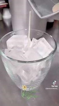 How I made Iced Coffee CANDLES