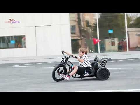 24V Drift Trike - Single Rider Electric Tricycle for Kids