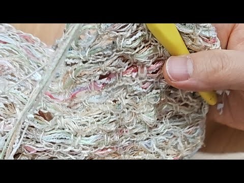 Knitting a Chanel cardigan with specialty yarns