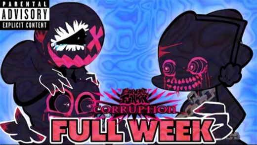 [转载]FNF CORRUPTION - EVIL Pico vs Corrupt Skid n Pump FULL WEEK!