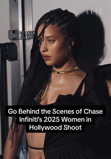Behind the Scenes of Chase Infiniti’s ELLE Shoot