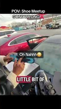 shoe Meetup Gone Wrong❌️ #reseller #resell #shoes #jordans #sneakers #gonewrong #plug #reps #kicks