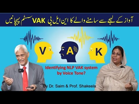 NLP Identifying VAK System by Voice Tone| Motivation| NLP Techniques. Urdu| Hindi