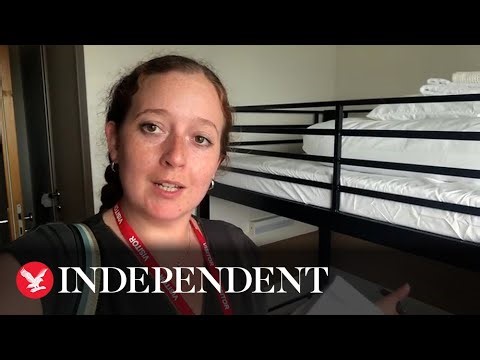 Inside the Bibby Stockholm asylum barge