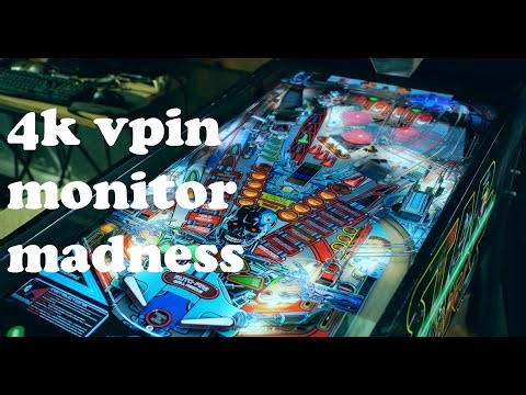 4K vpin monitors - how to chose best TV for your virtual pinball machine