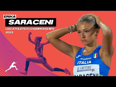 Italian SENSATION! Erika Saraceni 🇮🇹 | U20 Athletics Championships 2023 (triple Jump)