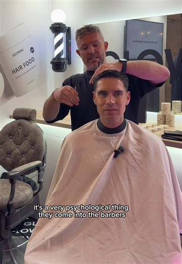 Behind every barber chair is more than a haircut - it’s trust, confidence, and real conversations. #barber #barbershop #hairgrowth #hairthinning #hairloss