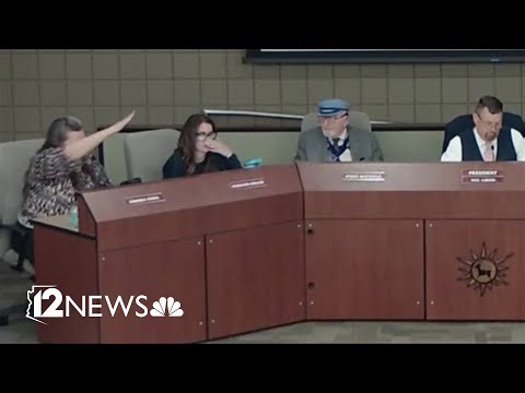 Nazi salute made by school board member during meeting