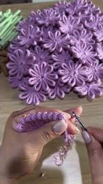 Easy Crochet Flower 🌸 | Beautiful Crochet Flower Design for Beginners | Crochet with Nimmi