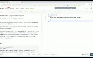 【LeetCode】1673. Find the Most Competitive Subsequence