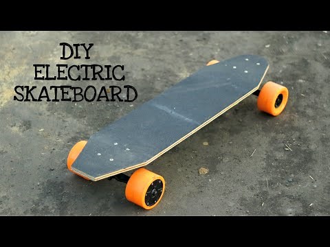WOW! How to Make a Electric Skateboard at Home