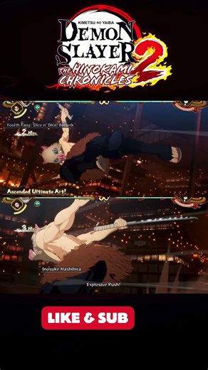 Inosuke Ultimate Attack Comparison - Demon Slayer Hikonami Chronicles2