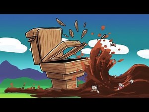 Minecraft | BASE VS POOP TSUNAMI - Tsunami Challenge! (Does it Smell?)