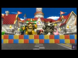 Mario Kart Wii Dry Bowser & Bowser Team Races!!