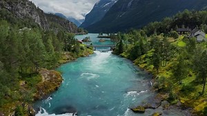 Sweden's Scenic Splendor: A Breathtaking Drone Voyage