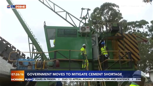 Government moves to mitigate cement shortage Watch #MorningRush every Monday to Friday on #ZTNPrime, #DStv294 from 06:00 HRS CAT. #GetThePicture #Zimbabwe | Zimpapers TV Network