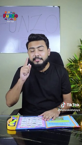 Interactive E-Learning English Book for Toddlers