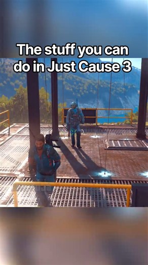 The stuff you can do in Just Cause 3 #justcause3 #gaming #gamingshorts