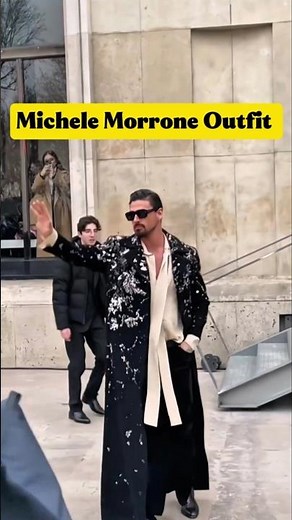 Fashion Royalty: Michele Morrone Stuns at Dolce & Gabbana Event D&G Moment