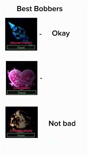 Fisch Bobbers and Rods: Roblox Edit Trends