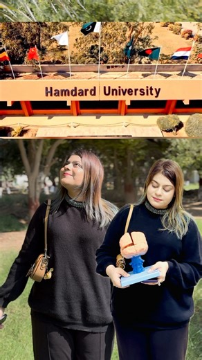 Arhama Asad Razi Ur Rehman 🚩 on Instagram: "JAGO JAGAO♥️🇵🇰 Pressure, expectations, and the race for grades can weigh heavily on today’s students. Hamdard University is creating a learning environment where mental wellbeing matters just as much as academic excellence. From its calm green surroundings to supportive faculty and a holistic campus culture, Hamdard ensures students feel empowered, not overwhelmed. Because when students feel strong mentally, they grow stronger academically and socia
