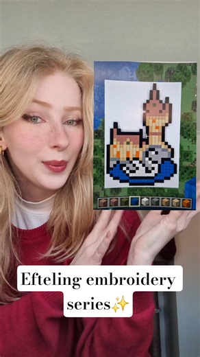 I'm gonna start an Efteling embroidery series!!✨️ #efteling #embroidery #borduren #themepark #fyp