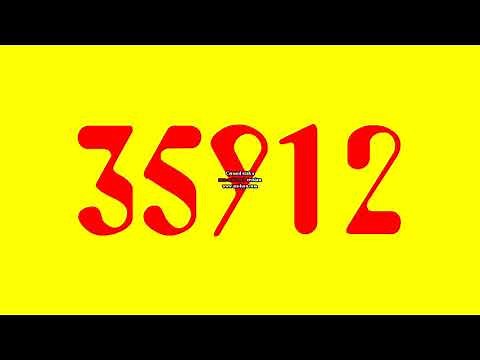 Numbers 1 to 60000