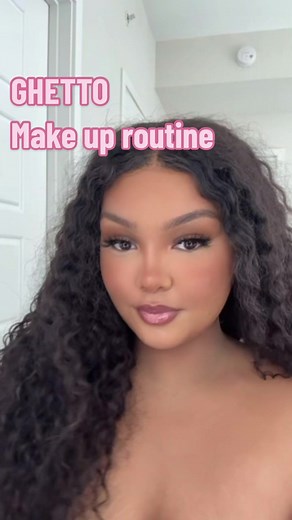 My Ghetto Makeup Routine