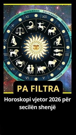 Horoskopi vjetor 2026 për secilën shenjë