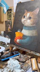 23K views · 1.5K reactions | It’s not easy being cheeeeesy! | Alison Friend - Artist | Facebook