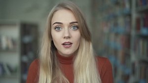 Young Woman Smiling Camera Stock Footage Video (100% Royalty-free) 1019202517 | Shutterstock