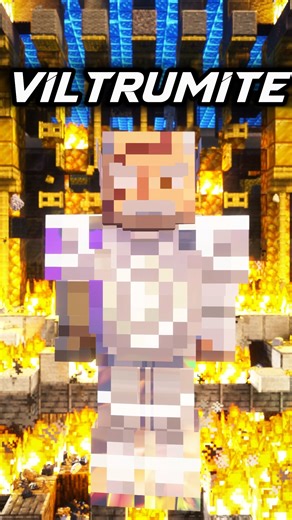Minecraft: VILTRUMITE Armor Trim #minecraft #shorts