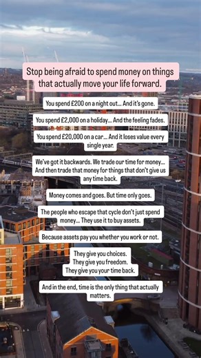 Why Assets Buy Your Time Back #ukpropertyinvestment #propertyinvestoruk #investinginproperty