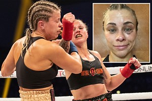 Paige VanZant losses bare-knuckle boxing debut as Britain Hart beats ex-UFC star