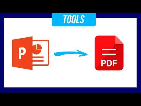 Convertir POWERPOINT a PDF. 3 Formas de hacerlo